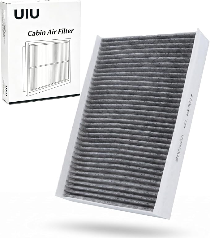 UIU Cabin Air Filter with Activated Carbon Compatible with 2004-2005 BMW by UIUPARTS