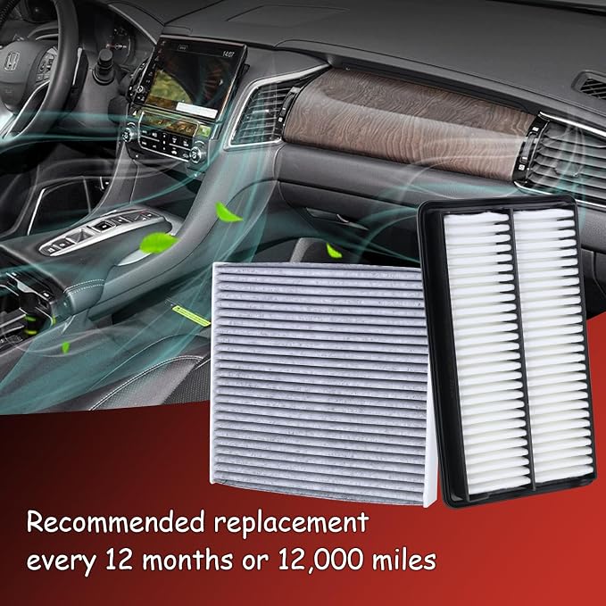 17220-5J6-A10 Engine Air Filter and 80292-SDA-A01 Cabin Air Filter kit - Image 7