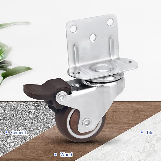 Side Mount Casters Set of 4 - Image 7