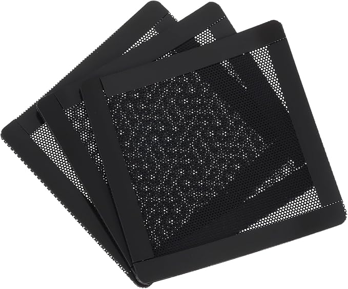 MECCANIXITY 3PCS PC Dust Filter, 100x100mm Magnetic Frame PVC Computer Case by MECCANIXITY