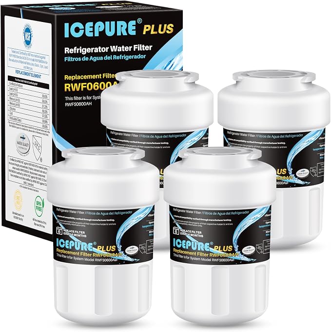 ICEPURE PLUS NSF53&42 Premium RWF0600AH Replacement by ICEPURE