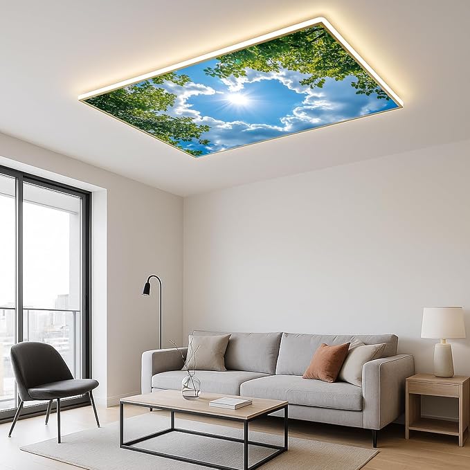 2 Pack Fluorescent Light Covers 4x2 ft Magnetic Light Covers - Image 7