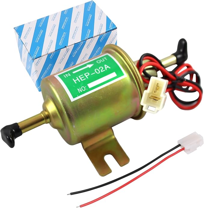 Universal Electric Fuel Pump Kit 12v 3-6 PSI Low Pressure by JDMSPEED