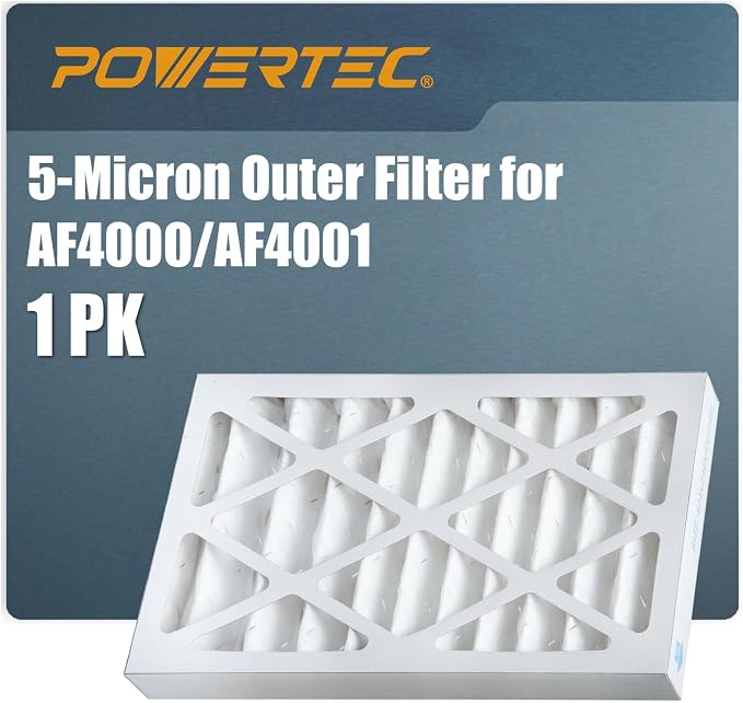 POWERTEC 5 Micron Outer Air Filter 1PK by POWERTEC