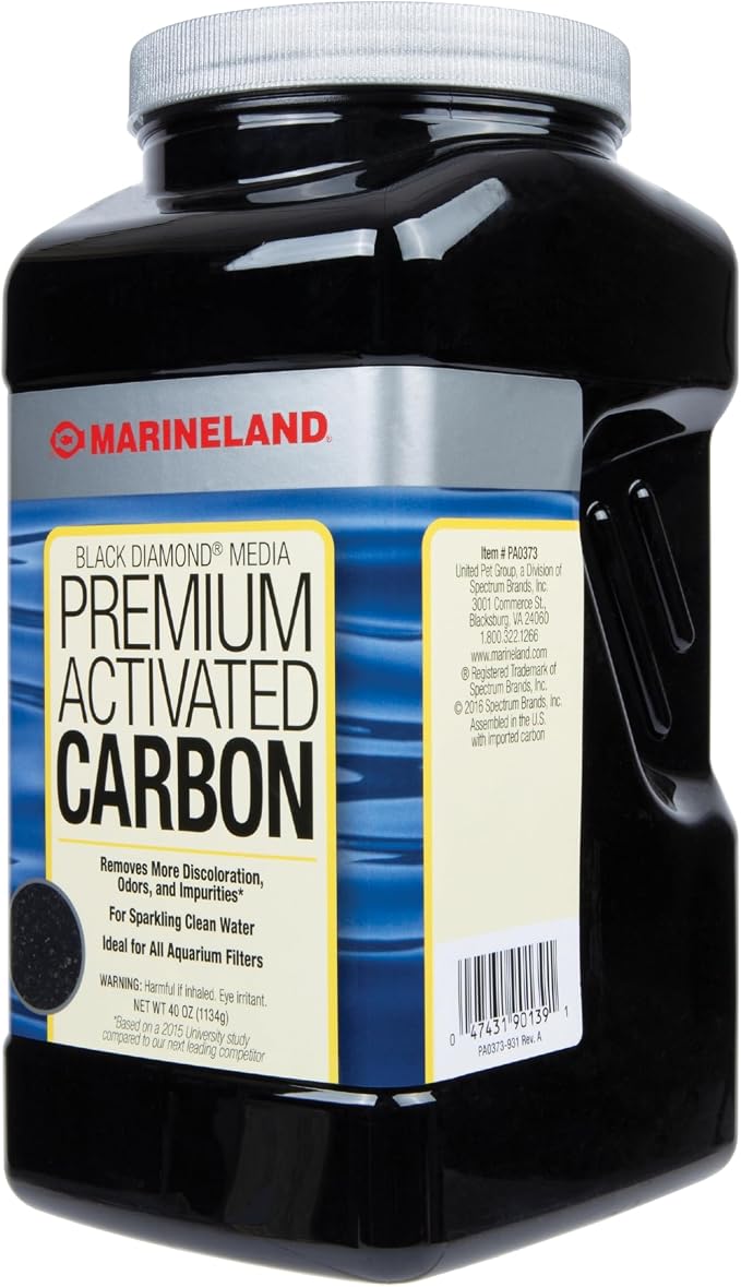 Marineland Black Diamond Premium Activated Carbon Filter Media, 40 oz - Image 6