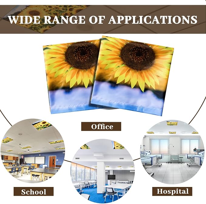Hortsun 6 Pcs Fluorescent Light Covers - Image 4