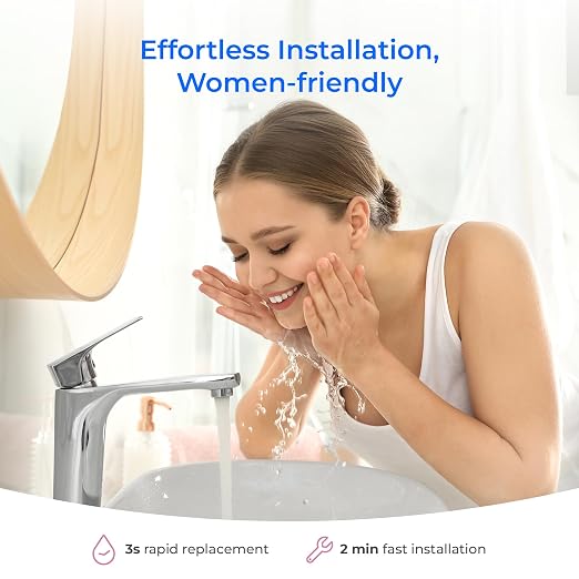 Waterdrop BFU2 Water Filter for Bathroom for Face Care, Scale in Water - Image 9