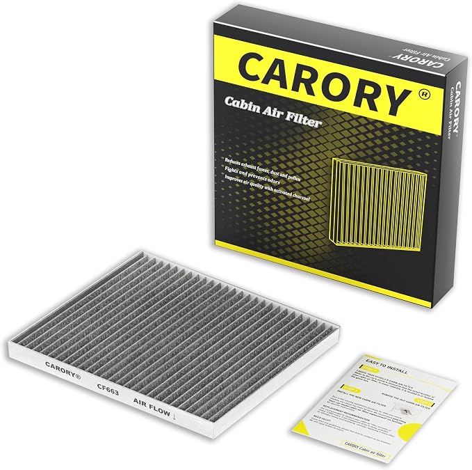 CARORY Cabin Air Filter w/Activated Carbon by Carory