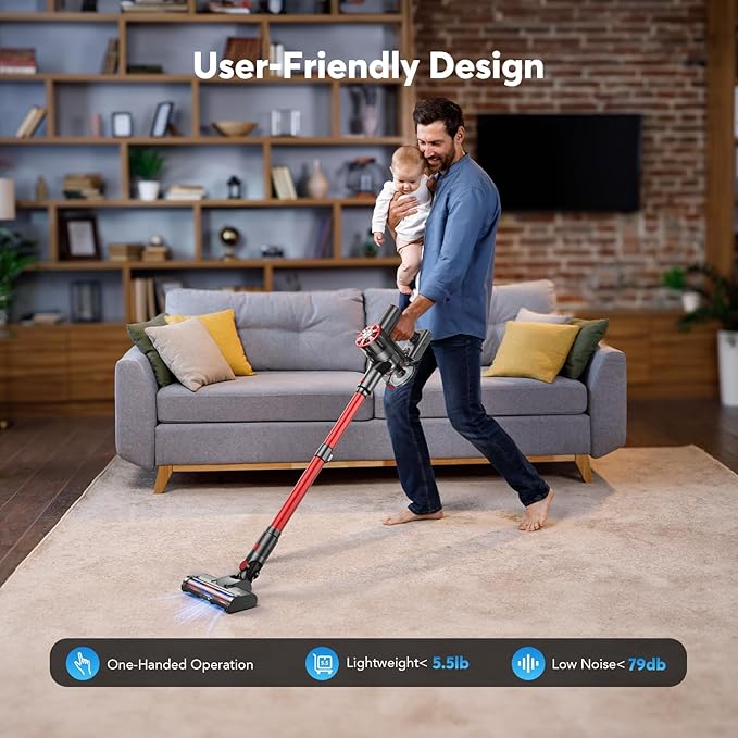 Cordless Vacuum Cleaner Rechargeable - Image 2