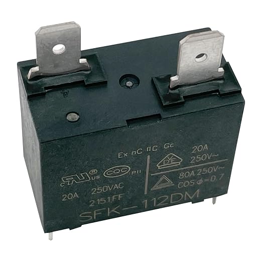 SFK-112DM Relay 12VDC 20A 250VAC 4-Pin Power Relay Compatible - Image 5