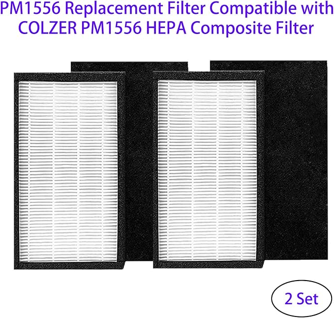 PM1556 Replacement Filter Fit for COLZER PM1556, 4-In-1 Composite Filters - Image 2