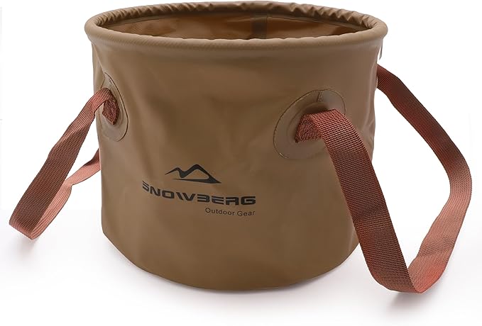 Multifunctional Collapsible Bucket,Portable Bin,Car Wash Bucket,Lightweight Foldable Bucket with Handles for Camping,Dish Washing,Laundry,Soaking Feet,Fishing,Hiking