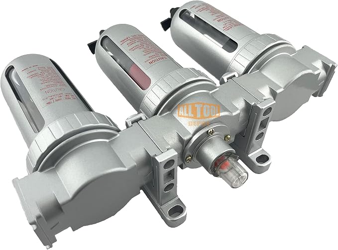 1/2" NPT MID FLOW 3 Stages Filter Coalescing Desiccant Dryer System - Image 4