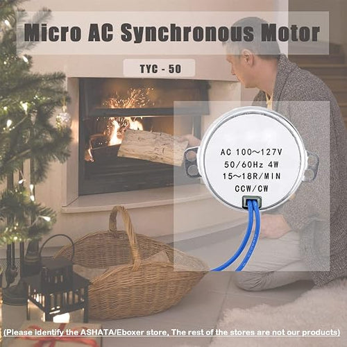 1 Piece 4 Sizes AC 100V-127V 4W 50/60Hz Synchronous Motor - Image 2