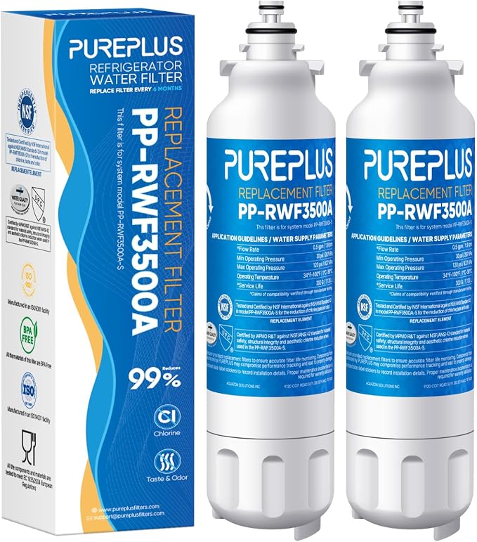 PUREPLUS Replacement for ADQ73613401, LG® LT800P®, ADQ73613402, LSXS26326S by PUREPLUS
