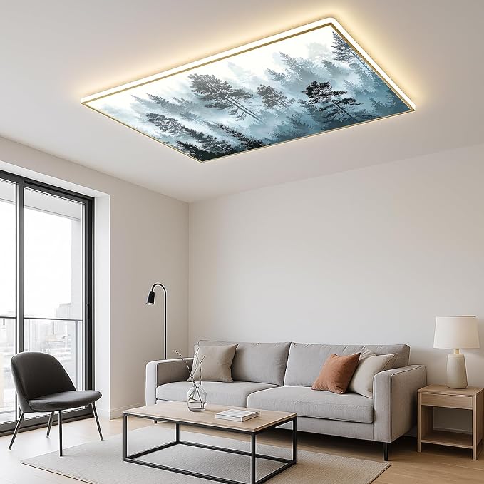 2 Pack Fluorescent Light Covers 4x2 ft Magnetic Light Covers - Image 7
