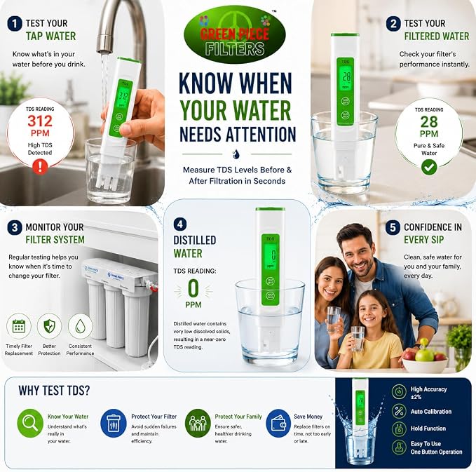 Green Piece® 12 Pack Water Distiller Filters - Image 4