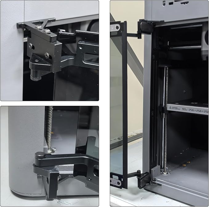FYSETC Upgraded Parts for Bambulab P2S Door: Assembly All Metal CNC Door Hinge - Image 5