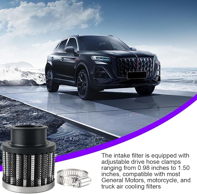 Zpana Car Air Intake Filter, Hight Flow Performance Auto Crankcase Breather - Image 5