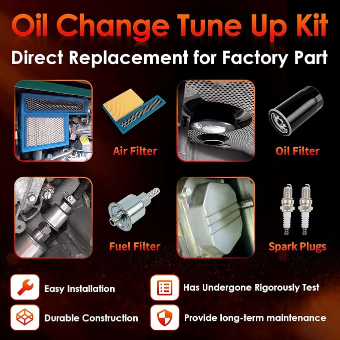 Tune Up Kit 140-3116 Air Filter, 122-0836 Oil Filter & Fuel Filter - Image 3