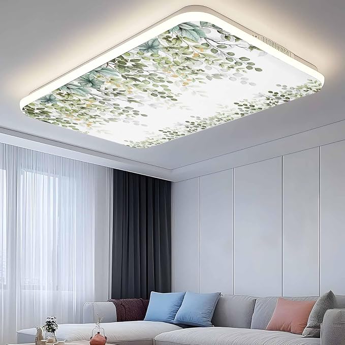 3 Pack Fluorescent Light Cover for Classroom Ceiling Light, Sage Green - Image 9