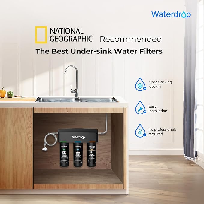 Waterdrop TSA 8 Layer Under Sink Water Filter System, Under Sink Water - Image 6