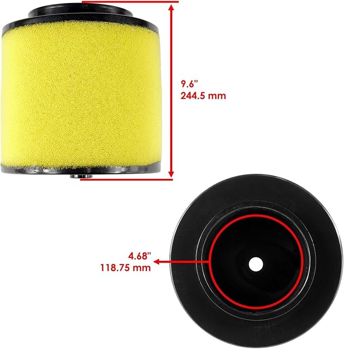 Replacement Air Filter Cleaner For Honda Rancher 350 TRX350TE 2x4 ES 2000-2006 - Image 2