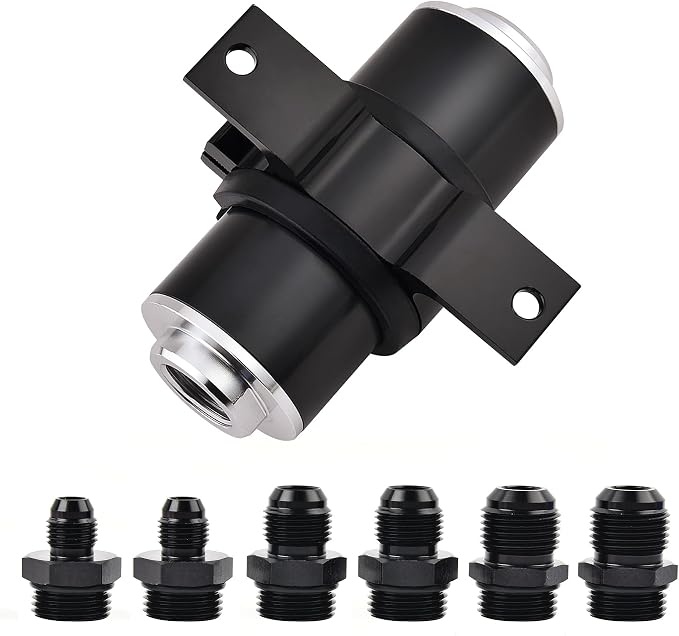 EVIL ENERGY Inline Fuel Filter 100 Micron by EVILENERGY