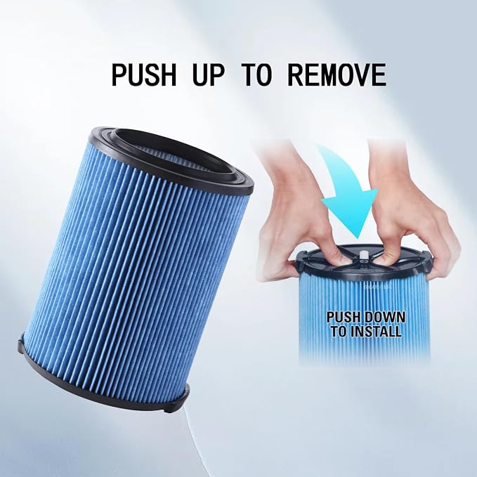 VF5000 Filter Compatible for Shop Vac 6-20 Gallon Wet Dry Vacuum Cleaner - Image 3
