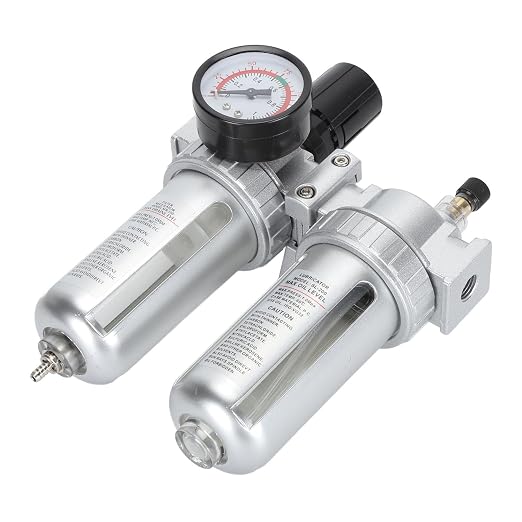 Air Filter Pressure Regulator 1/4 Inch, Compressed Air Line Filter - Image 9