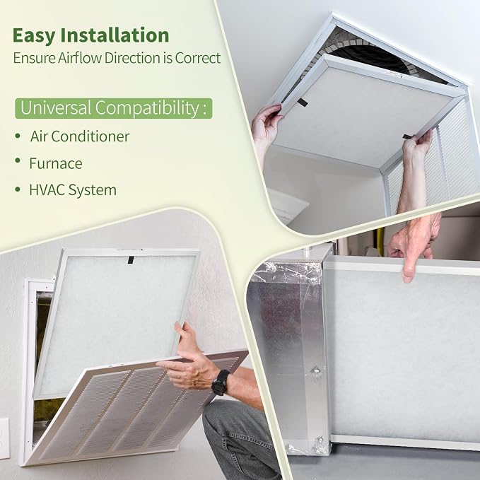 16x20x1 Reusable Air Filter MERV 8 Washable Furnace & AC Filter - Image 7
