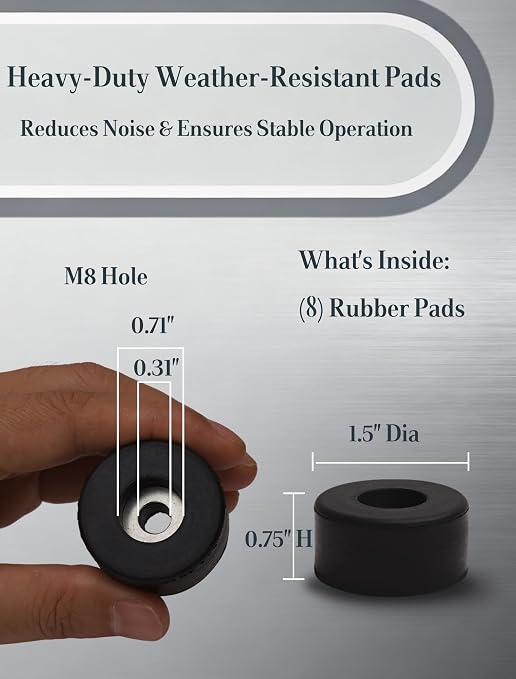 Anti Vibration Rubber Feet, Mechanical Vibration Damping Pads & Bumpers - Image 5