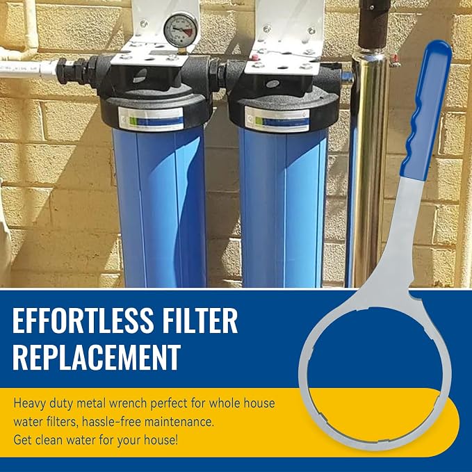 SW-4-SS-8 Whole House Water Filter Wrench 6 Inch, Metal Water Filter Wrench - Image 7
