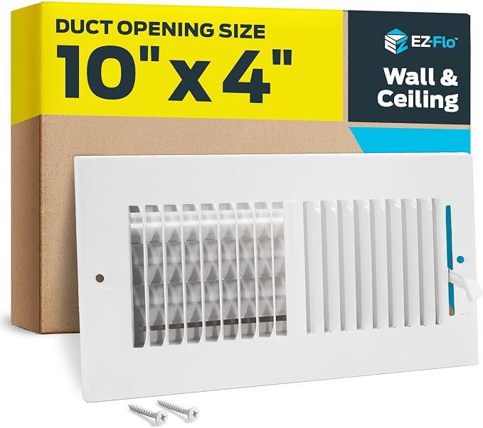 EZ-FLO 10 x 4 Inch Air Vent Cover by EZ-FLO