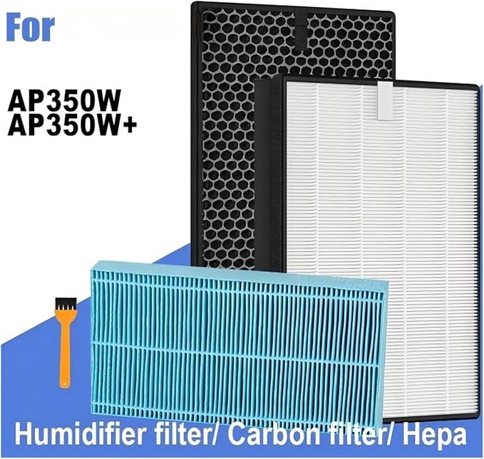 Replacement Activated Carbon HEPA Filter Set，Compatible - Image 2