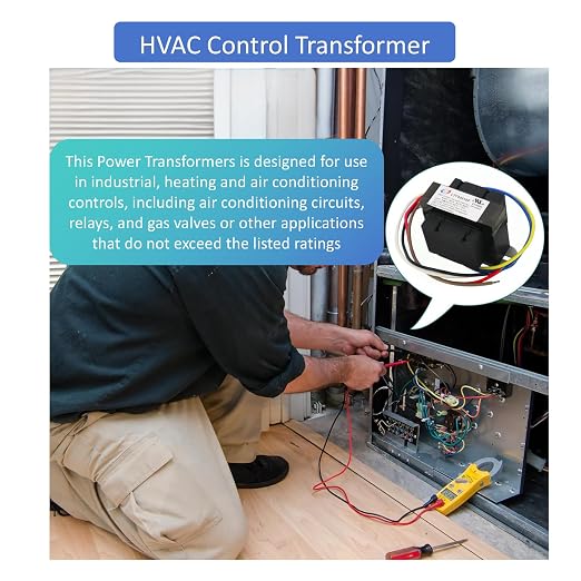 Long Term 24V 40VA Control Transformer. Primary Voltage 120, 240V 50hz-60hz - Image 3