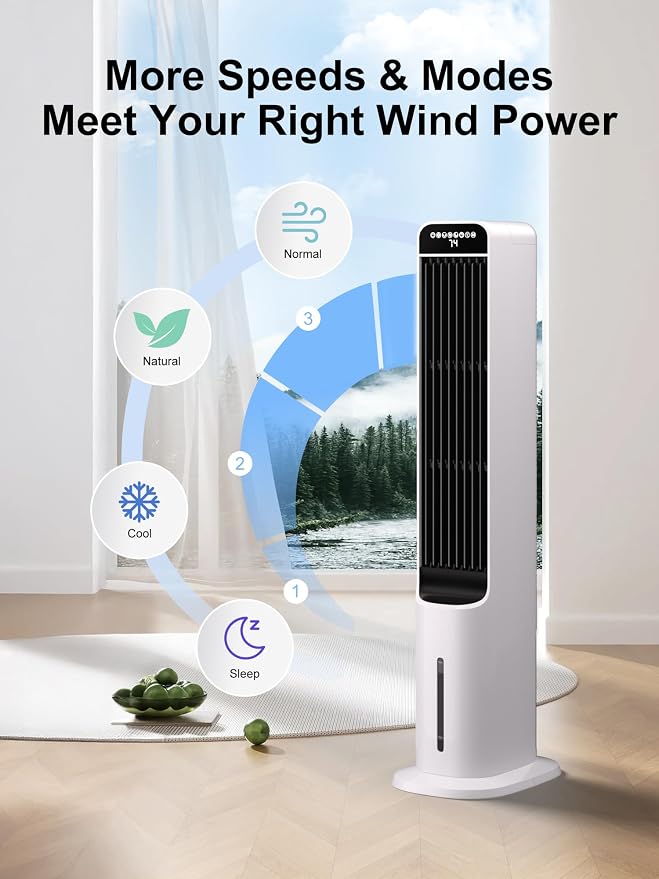 KEGIAN Windowless Portable Air Conditioners, Evaporative Air Cooler - Image 4