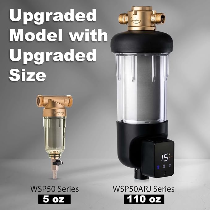 iSpring WSP500ARJ Spin-Down Sediment Water Filter, Upgraded Jumbo Size - Image 3