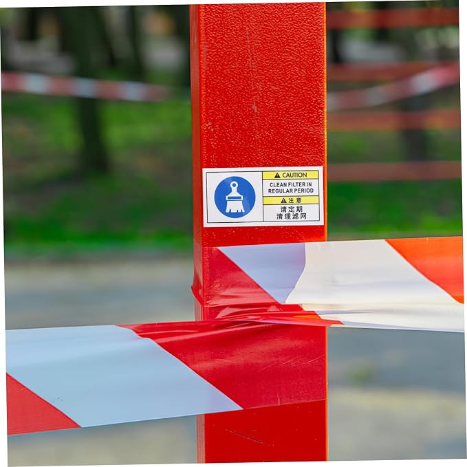 Gatuida Caution Filter Cleaning Notice Decal - Image 6