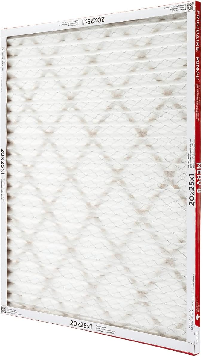 Frigidaire PureAir® 20x25x1 MERV 8 Allergen Electrostatic Pleated Air - Image 9