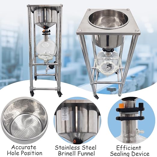 INTSUPERMAI 10L Buchner Funnel Filtering Kit, - Image 5