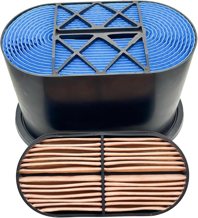 Primary & Secondary Air Filter Set 32/925682/3 87037984/5 Compatible - Image 2
