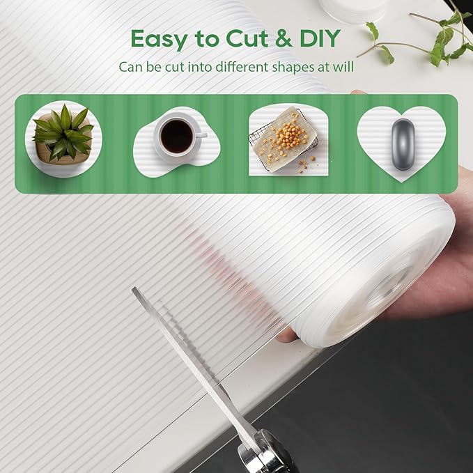 Anoak Cabinet Liner, Non Adhesive, Washable 30 Inch x 20 FT(240 Inch) Waterproof Durable Non-Slip Shelf Liner for Kitchen, Drawer, Refrigerator