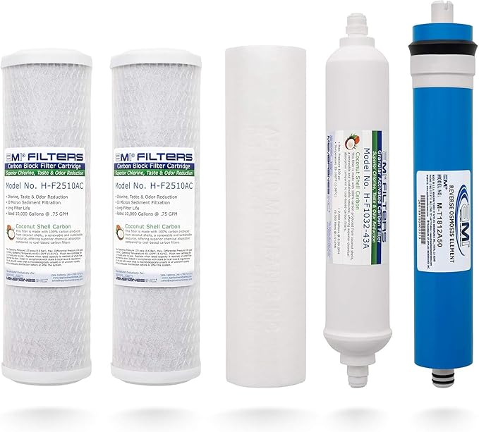 APPLIED MEMBRANES Reverse Osmosis Membrane and Filter Replacement, 50 GPD by AppliedMembranesInc