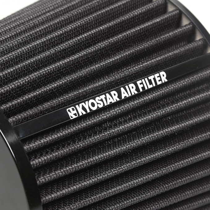Universal 3/3.5/4" High-Flow Air Filter, Reusable Cone Cold Air Intake - Image 9