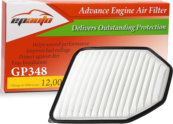 EPAuto GP348 Engine Air Filter Replacement by EPAuto