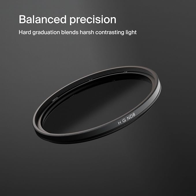 Urth 58mm Hard Graduated ND8 Lens Filter - Image 2