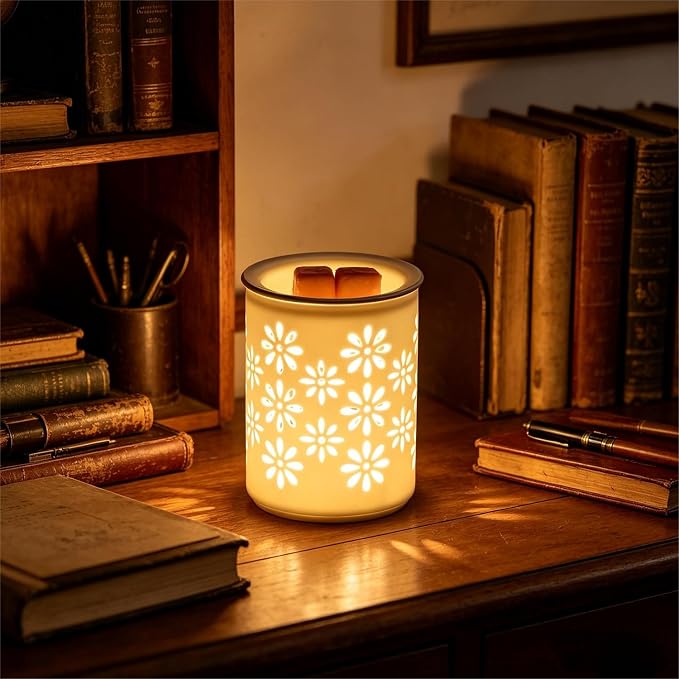 Dicimi Candle Warmer Lamp with Timer, 2-in-1 Wax Melt Warmer and Night Light - Image 6