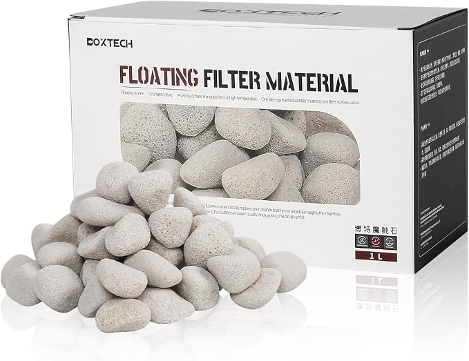 UPETTOOLS Aquarium Biological Filter Media, 1.2 Inch Floating Ceramic Bio Media - Image 8
