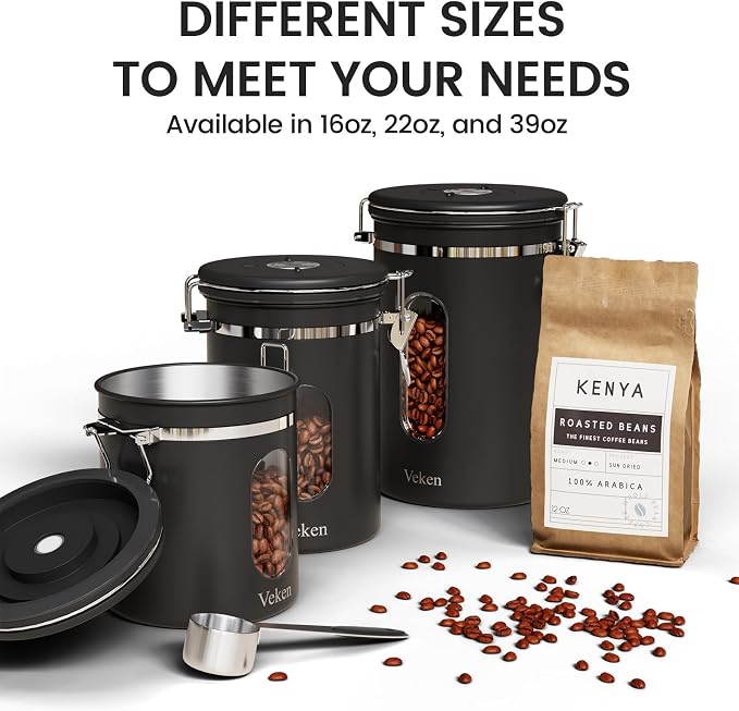 Veken Large Coffee Canister - Image 8